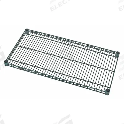 QUANTUM Wire Shelf: 48 in x 36 in, 1 Shelves, Quick-Adjust, 800 lb Load Capacity - Antimicrobial Wire Shelves for Wet & Dry Use