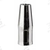 LINCOLN ELECTRIC Nozzle: 1/2 in, Tapered, Flush, Threaded (MPN KP3075-1-50F). Key specifications — Manufacturer Part Number: KP3075-1-50F; Nozzle to Tip Relationship: Flush; For Contact Tip Series: Magnum Pro 350A; Brand: LINCOLN ELECTRIC.