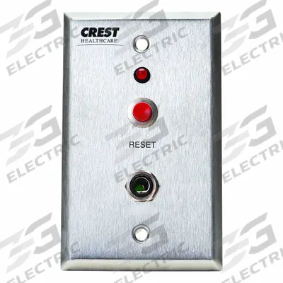 CREST HEALTHCARE SUPPLY Patient Station: Compatible with Phone Plug Call Cords - Call Stations