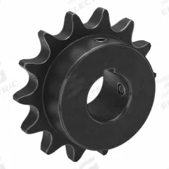 TSUBAKI Single Strand Sprocket: 60, For 3/4 in Chain Pitch, 1 1/8 in Bore Dia, 14 Teeth, Steel (MPN 60B14F-1B). Key specifications — Brand: TSUBAKI.