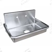 JUST MANUFACTURING Hospital Sink: 1 Stations, 13 1/2 in Overall Ht, 30 in Overall Lg, 2 Faucet Holes (MPN JADA3020-2-J). Key specifications — Brand: JUST MANUFACTURING.
