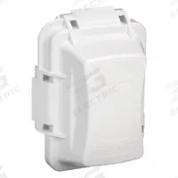 RACO While In Use Weatherproof Cover: 1 Gangs, For Decora/GCFI Electrical Component Type, White, 3R (MPN MM420W). Key specifications — Brand: RACO; Color: White; Cover Material: Polycarbonate; For Electrical Component Type: Decora/GCFI; Mounting Orientation: Horizontal or Vertical.