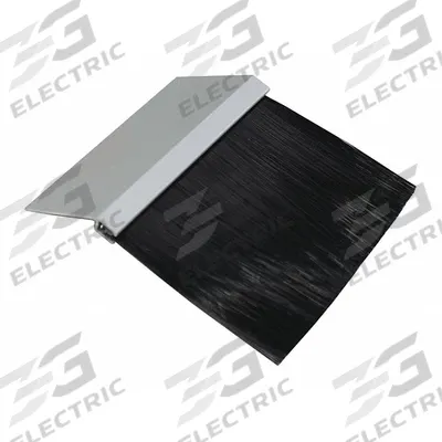 AMERICAN GARAGE DOOR SUPPLY Brush Seal: 45° Angle, Nylon, 3 in Brush Lg - Material Handling