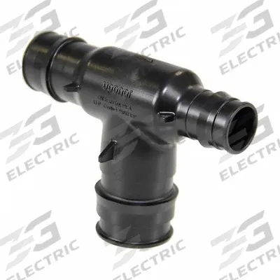 UPONOR Barbed Tee: 1 in ID x 3/4 in ID x 1 1/4 in ID Size - Expansion Polymer Barbed Tube Fittings