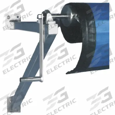 SPECTRUM Pool Cover Reel: Blackfoot, 27 in Overall Ht, 120 in Overall Wd, 20 7/8 in Overall Dp - Wall Mounted Pool Winders