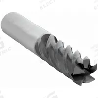 WIDIA HANITA Square End Mill: Carbide, AlTiN Coated, 5 Flute, 1/2" Mill Dia, 1-1/4" LOC, 3" OAL (MPN 4C0513015ST)