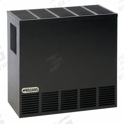 WILLIAMS COMFORT PRODUCTS Hearth Heater: Propane, Solid Face Cabinet - Freestanding Vented Gas Floor Heaters