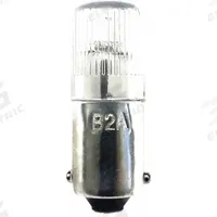 APPROVED VENDOR Miniature Neon Bulb: Neon, Miniature Bayonet (BA9s), (T) Tubular, T3, NE-51H, White (MPN B2A-10PK). Key specifications — Light Color: White; Trade Number: NE-51H; Voltage: 105 to 125V AC; Brand: APPROVED VENDOR; Bulb Shape: T3.