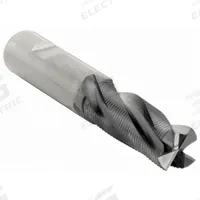 WIDIA HANITA Roughing End Mill: Carbide, TiCN Coated, 5 Flute, Fine Pitch, 1" Mill Dia, 2-1/4" LOC (MPN TC4S1R25008)