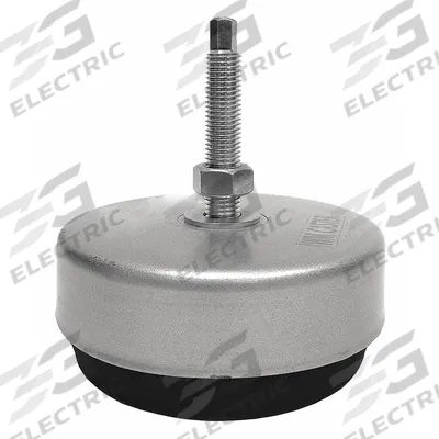 WMI Male-End Leveling Mount: Fixed Stud, M16 Thread Size, 5.5 in, 6,700 lb Capacity - Vibration-Damping Male Leveling Mounts