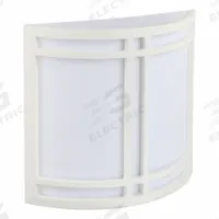 Radio Wall Sconce: White, 1,500 lm, 4100K, 80 CRI, 14 W Fixture Watt, 120 to 277V AC, 3 5/8 in Lg (MPN RDS11101600L41WH). Key specifications — Voltage: 120 to 277V AC; Brand: AFX INC.; For Bulb Type: Integrated LED; Color Temperature: 4100K; Housing Finish/Housing Color (Broad): White.