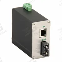 RED LION Media Converter: Unmanaged, DIN Rail, 1 Ports, RJ45, IP30 (MPN 102MC-SC). Key specifications — Port Type: RJ45; Manufacturer Part Number: 102MC-SC; Brand: RED LION; Features: Store-and-Forward Technology; IP Rating: IP30; Maximum Input Voltage: 30V DC; Mounting Location: DIN Rail; Network Interface: 10/100 Base-TX to 100 Base-FX.