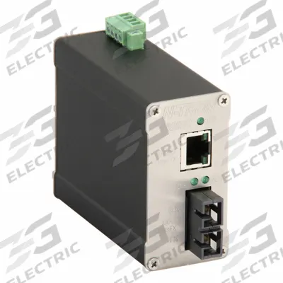 RED LION Media Converter: Unmanaged, DIN Rail, 1 Ports, RJ45 - Ethernet Converters