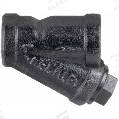 KECKLEY Y Strainer: 1 1/2 in, NPT, Mesh, 0.034 in Screen Size, Cast Iron - Cast Iron Y Strainers