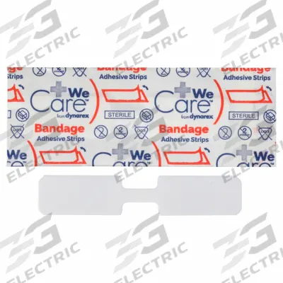 DYNAREX Wound Seal: Butterfly Wound Closures, 3/8 in Wd, 1 7/8 in Lg, Plastic