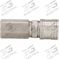 SPEEDAIRE Quick Connect Hose Coupling Set: 1/4 in Hose Fitting Size, Push-to-Connect, Includes Valve (MPN 30E591). Key specifications — Brand: SPEEDAIRE; Includes Valve: Yes; Thread Size: 1/4"-18; Coupling Locking Type: Push-to-Connect.