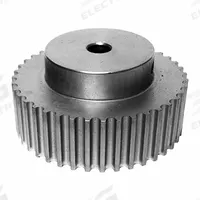 DAYTON Timing Pulley: Curvilinear, Fixed, For HTD Timing Belt Section, For 15 mm Belt Wd, 56 Teeth (MPN 56-5M15-6A6). Key specifications — Brand: DAYTON; Finish: Clear Anodized; For Belt Series: Powerhouse®.