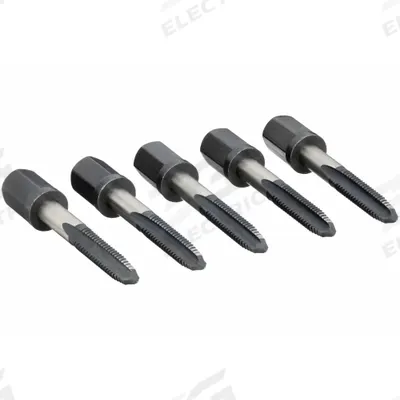 SPEEDTAPS Straight Flute Tap: M6x1 Metric, H2 / 6H, 4 Flute, Plug Chamfer - Impact Taps