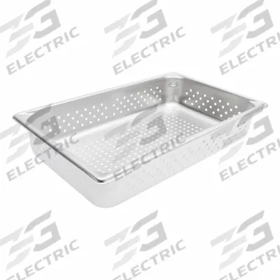 VOLLRATH Steam Table Pan: Full Size, Rectangular, 22 ga Gauge, 14 qt Capacity - Steam Table Pans
