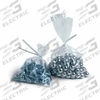 APPROVED VENDOR Open-Ended Bag: Light-Duty, Low Density Polyethylene (LDPE), 1.5 mil Thick, 1,000 PK (MPN 5DGG2). Key specifications — Color: Clear; Package Configuration: Case Pack.