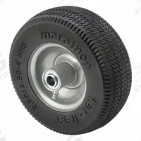 APPROVED VENDOR Flat-Free Wheel: 8 3/8 in Wheel Dia., 2 in Wheel Wd, Polyurethane, 2 1/4 in Hub Lg (MPN 53CM54). Key specifications — Brand: APPROVED VENDOR; Tire Sidewall Number: 2.80/2.50-4.