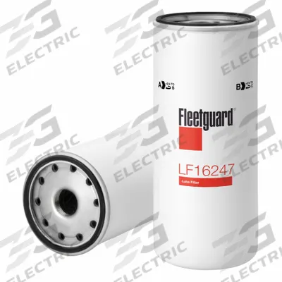 FLEETGUARD Oil Filter: M30-1.50 Thread Size, 10 1/4 in Overall Ht, 10 1/4 in Overall Lg - Spin-On Oil Filters