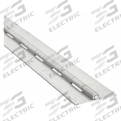 APPROVED VENDOR Piano Hinge: Aluminum, 48 in Leaf Ht - Full Surface-Mount Piano Hinges