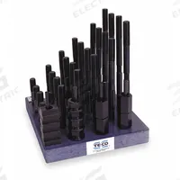 TE-CO Clamping Kit: For 3/8 in T-Slot, 5/16"-18 Stud, 38 Pc (MPN 20601). Key specifications — Includes Studs: (4) 5 in; Brand: TE-CO.