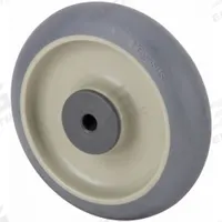 APPROVED VENDOR Caster Wheel: 3 in Wheel Dia., 1 1/4 in Wheel Wd, Rubber, 200 lb Load Rating, Gray (MPN P-RCP-030X013/038K-AM). Key specifications — Wheel Core Material: Plastic; Wheel/Tread Color: Gray; Brand: APPROVED VENDOR.