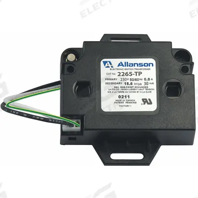 Allanson Hot Water and Steam Boiler Burner Ignitor: Universal, Surface Mount, 30 mA Amperage - Ignitors for Oil Burners