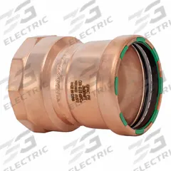 QUICKFITTING SUREPRESS Crimp Adapter: Straight, 3 in CTS x 3 in CTS size, Press-fit x FNPT, Copper (MPN SPWF88R). Key specifications — Brand: QUICKFITTING SUREPRESS; Series: SurePress®; Broad - Material for Bullet: Copper Or Bronze; Brand - Broad: QUICKFITTING SUREPRESS.