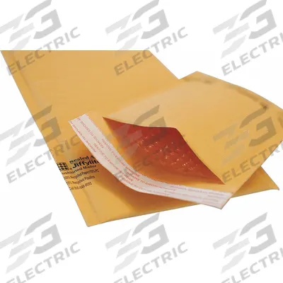 JIFFYLITE Bubble Mailer: 6 in x 10 in, 5 7/8 in x 8 3/4 in, #0, 3/16 in Bubble Size - Paper Bubble Mailers