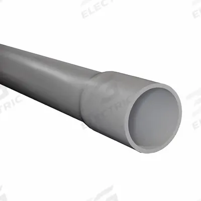 PVC Conduit: Schedule 40, 6 in Trade Size, 10 ft Nominal Lg (MPN A52GA12)