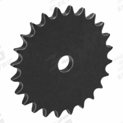 TRITAN Roller Chain Sprocket: No Hub, For Single Strands, 50, 24 Teeth, 4.788 in Pitch Dia - Size 50 Plain-Bore Roller Chain Sprockets