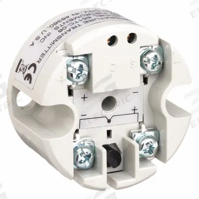 Dwyer Temperature Transducer: 1,112°F, K Type - Standard Temperature Transmitters with Head-Mount
