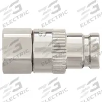 PARKER Hydraulic Quick Connect Hose Coupling: 1/4 in Coupling Size, High Pressure Stainless Steel (MPN SH71-3N4-4FV). Key specifications — Seal Material: Fluorocarbon; Body Material: High Pressure Stainless Steel; Brand: PARKER.