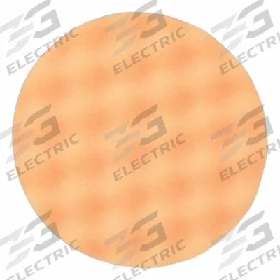3M Foam: Pad, Foam, 5 1/4 in Outside Dia, Orange, 12,000 RPM Max Speed - Vehicle Finishing Pads