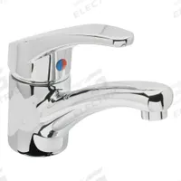 ZURN Low Arc Bathroom Faucet: AquaSpec®, Brass, Chrome Finish, 0.5 gpm Flow Rate, Single-Post, Arc (MPN Z82200-XL-3M). Key specifications — Includes: Mounting Hardware; Brand: ZURN; Series: AquaSpec®.