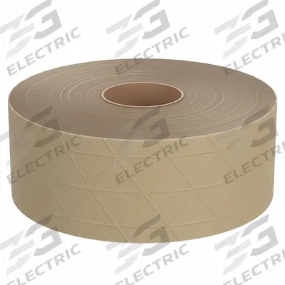 TAPECASE Water-Activated Tape: 5.9 mil Tape Thick, 2 3/4 in x 450 ft, LD - Light-Duty Water-Activated Kraft Tape