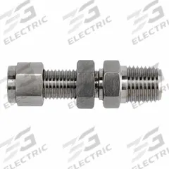 BRENNAN INDUSTRIES Compression Fitting Straight: 3/4 in OD x 3/4 in OD Fitting Size, Stainless Steel (MPN NS2706-LN-12-12-SS). Key specifications — Series: NS2706; Compatible Fitting Brands: Parker CPI; Brand: BRENNAN INDUSTRIES.