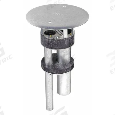 HUBBELL WIRING DEVICE-KELLEMS Fire Rated Poke Through: Round - Fire-Rated Poke-Through Steel Floor Boxes