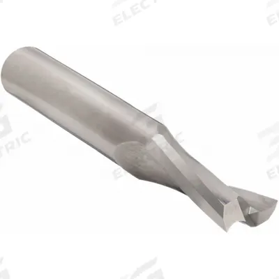 ONSRUD Solid Router Bit: Spiral O-Flute Upcut, 2 Flute, 3/8" Cut Dia - Spiral O-Flute Router Bits for Plastics
