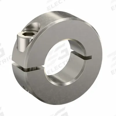 RULAND MANUFACTURING Shaft Collar: 1-Piece, Inch, Round, Clamp-On, 3/4 in Bore Dia - Stainless Steel Shaft Collars