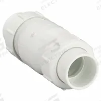 DAYTON True Union Swing Waste Water Check Valve: Inline Valve Body, 1 1/2 in Pipe Size, PVC, Std (MPN 4RG90). Key specifications — Brand: DAYTON.