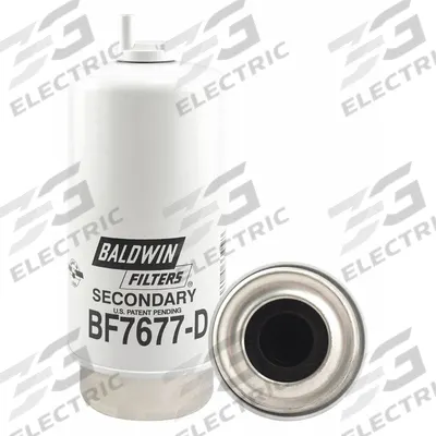 BALDWIN FILTERS Fuel Filter: Cartridge, 7 5/8 in Overall Lg, 3 5/16 in Outside Dia - Can-Type Fuel/Water Separators