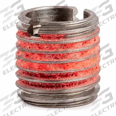 APPROVED VENDOR Self Locking Thread Insert: Thin Wall, 3/8"-24 Int Thrd Sz, 1/2 in Overall Lg - Thin Wall Self-Locking Inserts