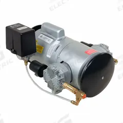 GAST Piston Air Compressor: 0.75 hp, 1 Phase, 115/230V AC, 50 psi Max Continuous Pressure, 5.85 cfm (MPN 5LCA-46S-M550GX). Key specifications — attr50761: 115/230V AC; attr50712: GAST; attr51763: 1.