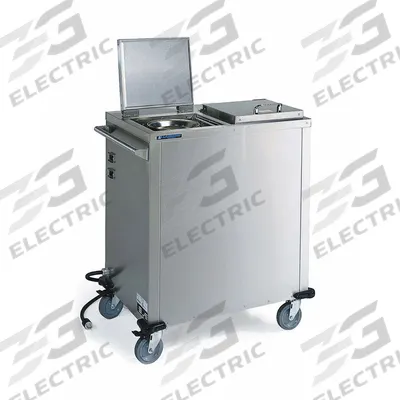 LAKESIDE Plate Dispenser Cart: Heated, 10 1/4 in Plate Size, 42 3/4 in Overall Ht - Convection Plate & Pellet Dispenser Carts