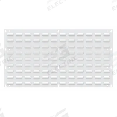 AKRO-MILS Louvered Panel: 20 in x 36 in x 5/16 in, 1 Sides, 0 Bins - Wall-Mount Louvered Panels Without Bins