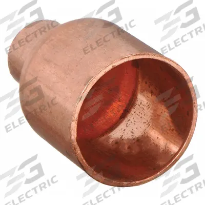 STREAMLINE Sweat Fitting Adapter: 5/8 in CTS x 3/8 in CTS, FTG x Cup, No Center Stop - Wrot Copper Tube Fittings